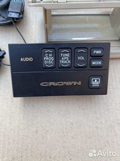 Блок управления магнитолой Toyota Crown JZS175