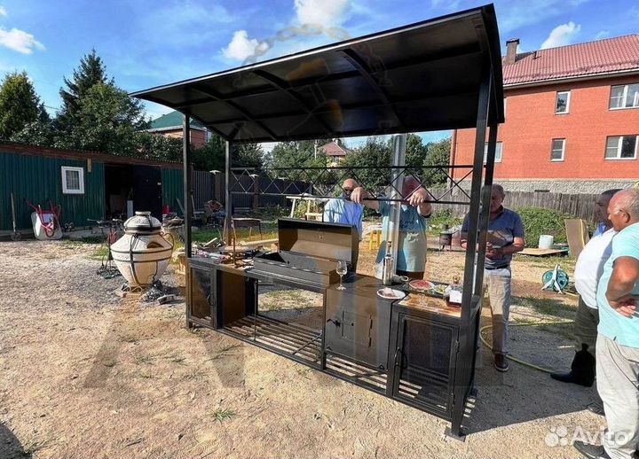 Мангалы с крышей / Доставим за 2 дня по Мск и мо