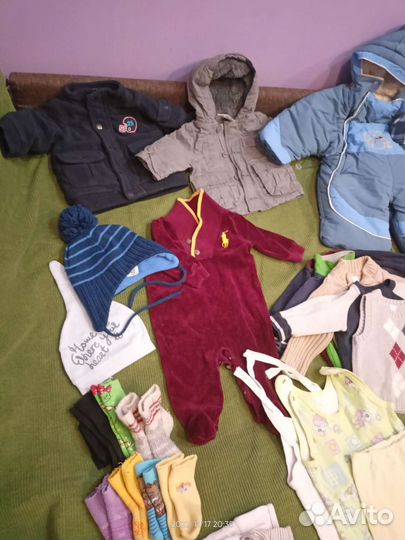 Пакет одежды 3-6мес (55вещей)