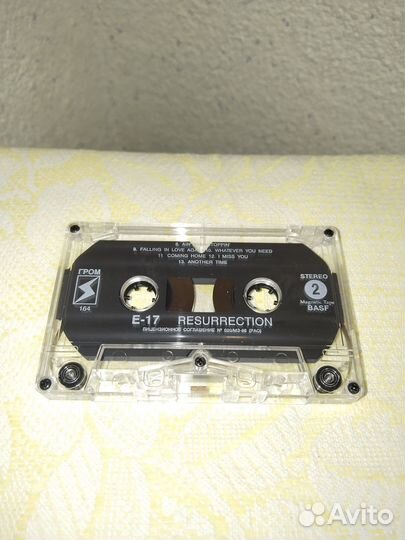Аудиокассета E-17 Resurrection (East 17) лицензия