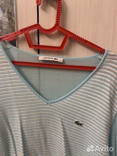 Лонгслив lacoste женский