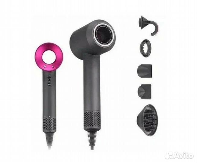 Новый фен Dyson Supersonic HD08 Fuchsia/Nickel