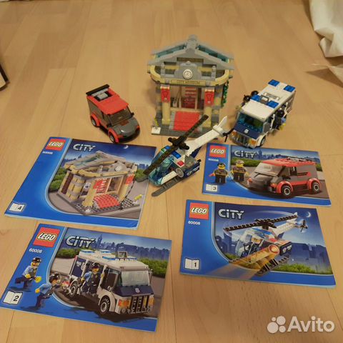 Lego City 60008 Ограбление музея