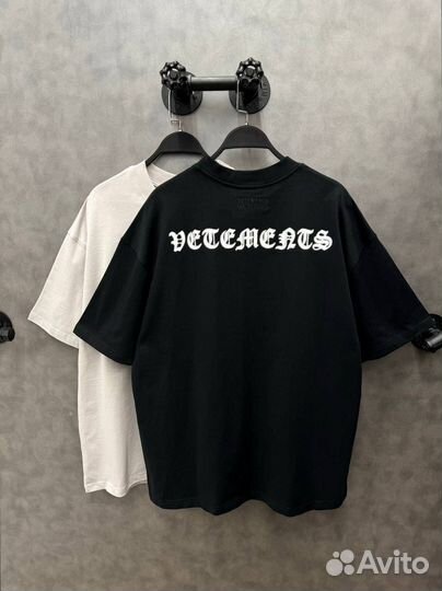 Футболка Vetements Anarchy оверсайз (сезон 2025)