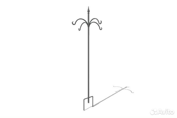 Садовый крюк для кашпо