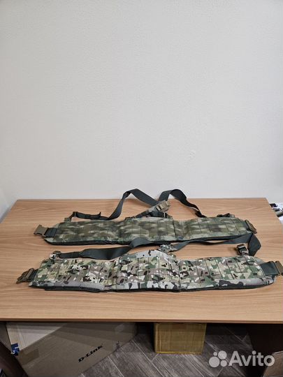 Пояс с баллистикой бр1+, каркас, мультикам, мох