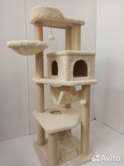 Когтеточка игровой комплекс для кошек