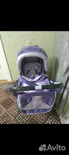 Коляска adamex 3 в 1 бу