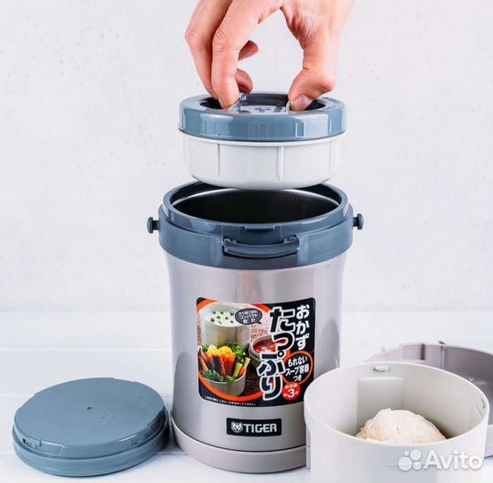 Термос Tiger LWU-F200SE Warm Silver