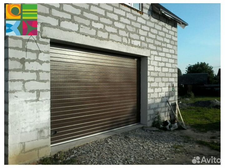 Секционные ворота alutech