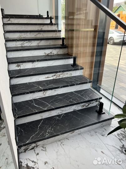 Резка плитки, изготовление ступеней