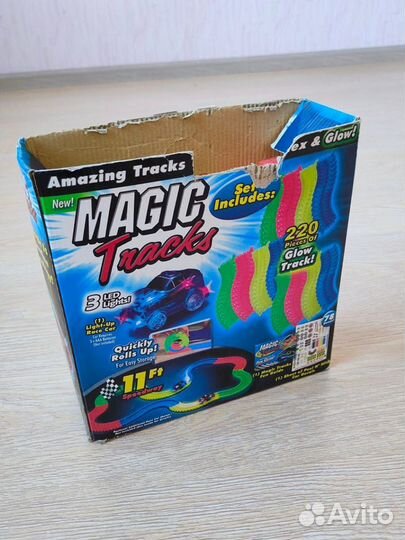 Игрушка дорога Magic Tracks трасса, 220 частей