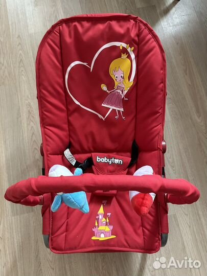 Шезлонг детский babyton