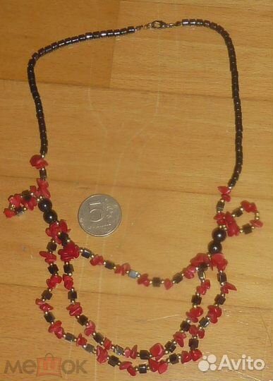 Бусы Гематит Длина 43 см