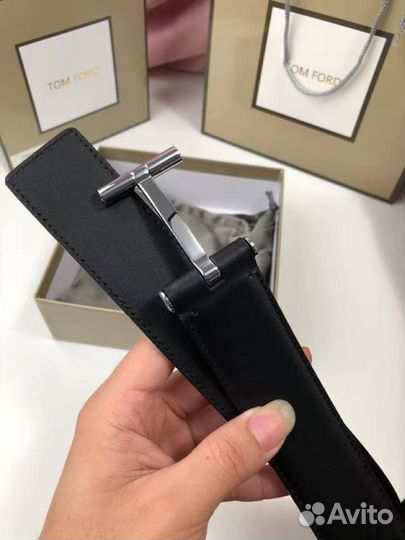 Кожаный ремень мужской Tom Ford