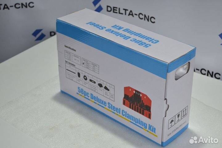 Комплект прижимов- 202 - Т-паз - 12 мм - М10