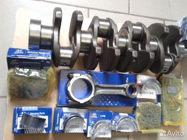 Коленвал D4CB на Хундай Гранд Старекс 174 л/с