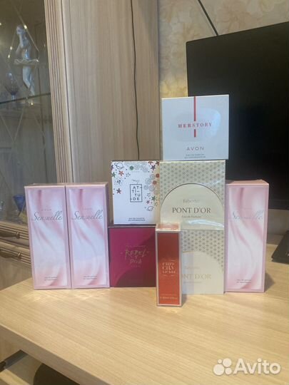 Парфюмения Avon,Oriflame,Faberlic,снятости