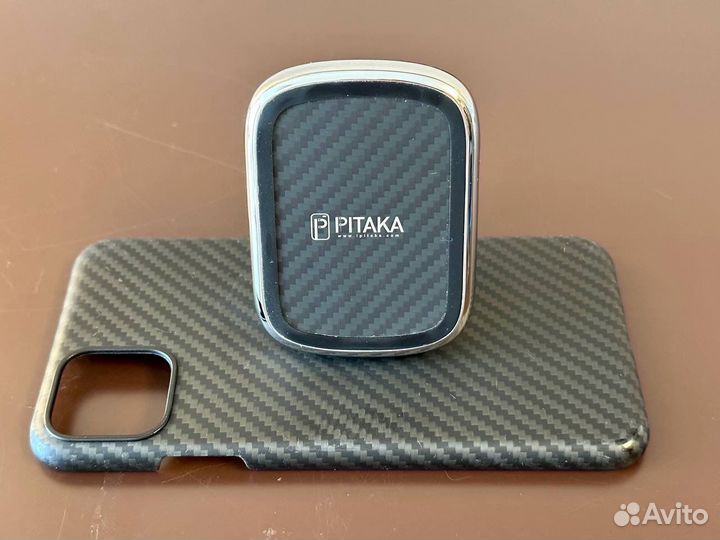 Pitaka чехол iPhone 11 pro max + держатель-зарядка
