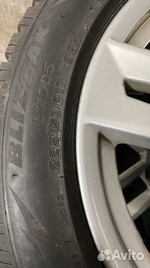 Диски Audi с резиной r17