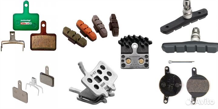 Колодки тормозные для велосипеда