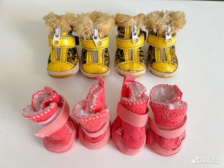 Обувь для маленьких собак новая и бу