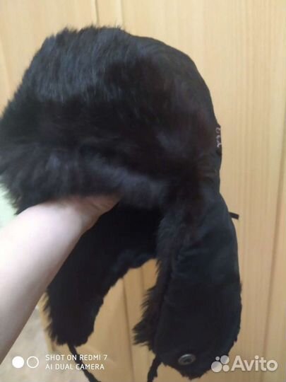 Шапка ушанка детская