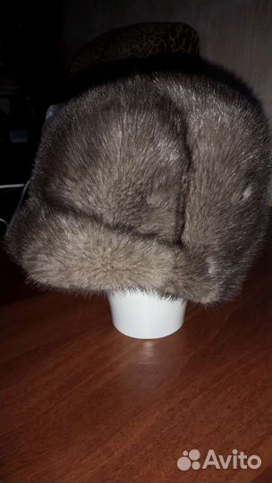 Шапка норковая женская