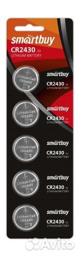 Батарея SmartBuy CR2430 5 шт