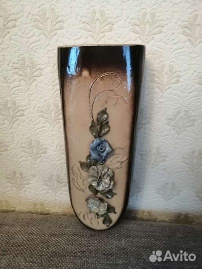 Ваза настенная керамическая