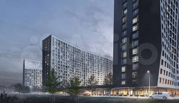 Квартира-студия, 27,9 м², 7/19 эт.