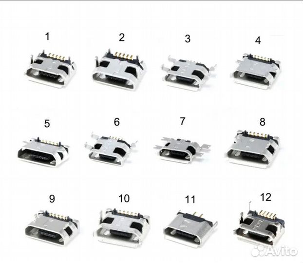 Разъемы micro usb