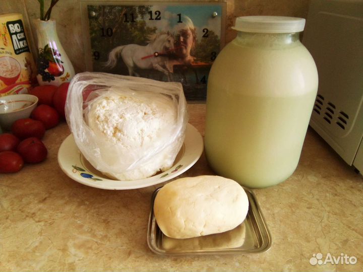 Молоко творог сметана