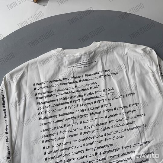 Лонгслив Takahiromiyashita The Soloist