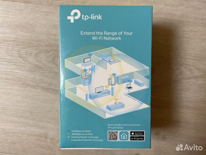 Усилитель сигнала tp-link RE200