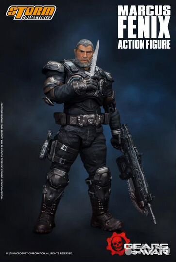 Storm Co Gears of War Marcus Fenix Figure