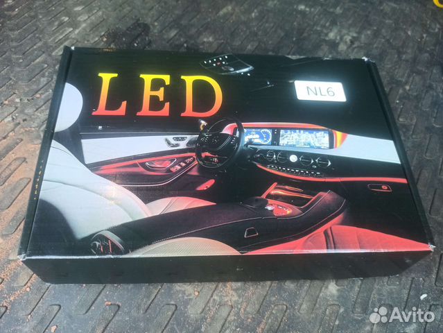 Неоновая подсветка салона автомобиля