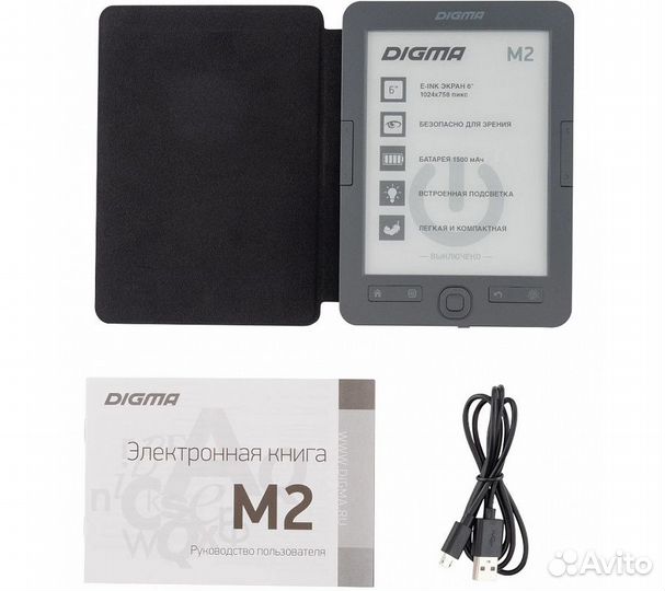 Электронная книга Digma M2 6