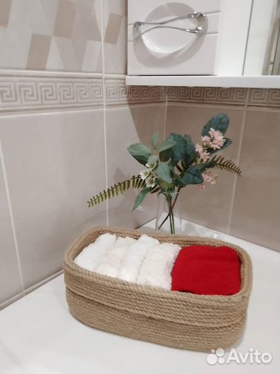 Корзина/подставка из джута