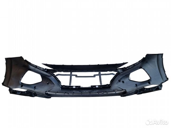 Hyundai Santa Fe 4 18-20 бампер передний голый