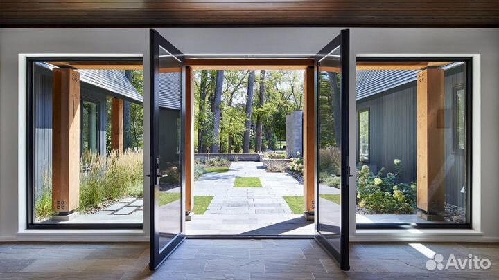 Алюминевые входные группы под ключ