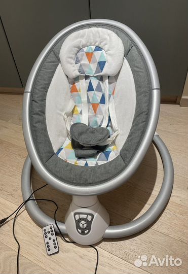 Детские электронные качели шезлонг