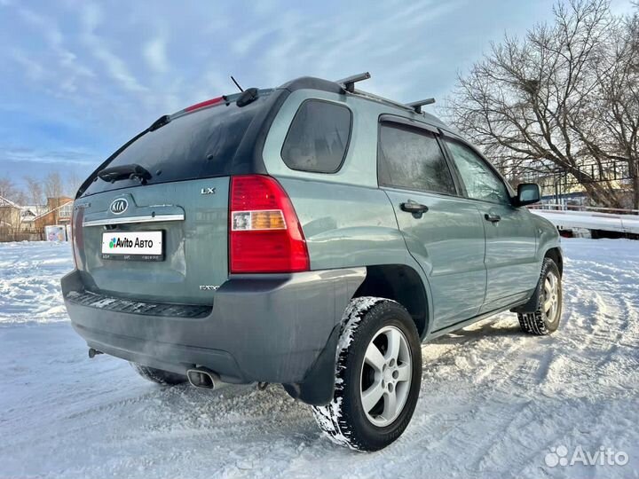 Kia Sportage 2.0 AT, 2008, 155 000 км