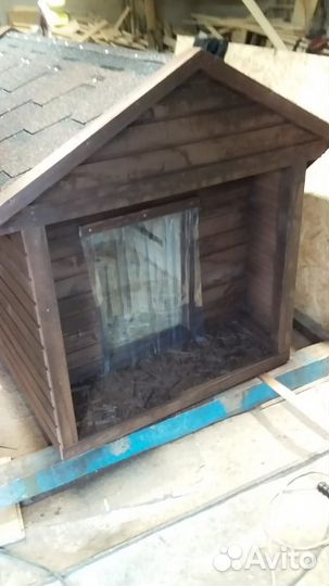 Будка для собаки утепленная