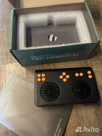 Тифлофлешплеер (Тфп азимут 01) чтение аудио книг