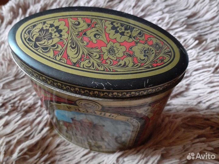 Жестяные банки для чая