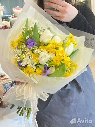 Тюльпаны букет сборный