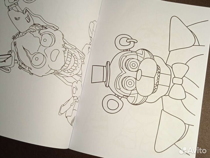 Раскраска Fnaf 9