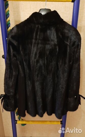 Шуба норковая 42 44 черная