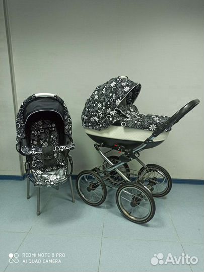Коляска 2в1 Riko на классической раме